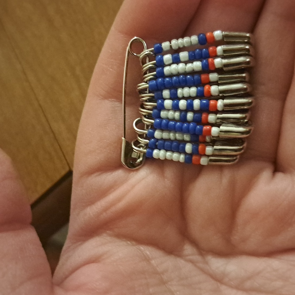 USA pin button badge Patriotic election